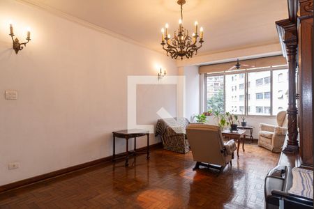 Sala de apartamento à venda com 3 quartos, 161m² em Bela Vista, São Paulo