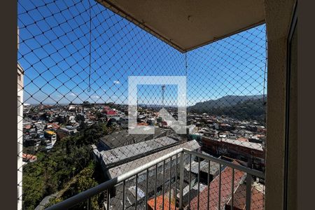 Varanda da Sala de apartamento para alugar com 2 quartos, 62m² em Jardim Marilu, São Paulo