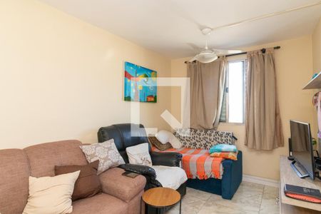 Sala de apartamento à venda com 2 quartos, 56m² em Conjunto Habitacional Padre Manoel de Paiva, São Paulo