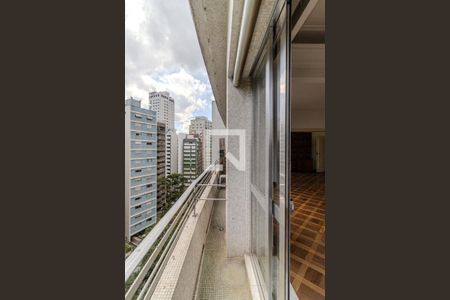 Varanda de apartamento à venda com 3 quartos, 202m² em Santa Cecilia, São Paulo