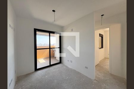 Sala de apartamento à venda com 2 quartos, 40m² em Jardim Cristiane, Santo André