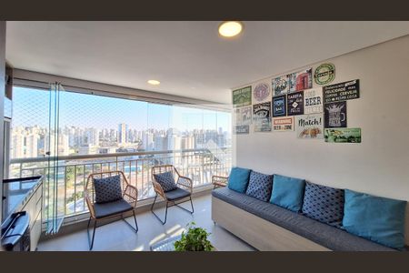Varanda de apartamento à venda com 3 quartos, 100m² em Barra Funda, São Paulo