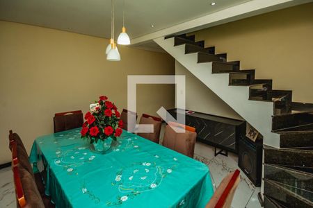 Sala de Jantar de casa à venda com 3 quartos, 180m² em Copacabana, Belo Horizonte