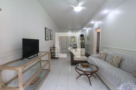 Sala de apartamento para alugar com 3 quartos, 100m² em Centro, Guarujá