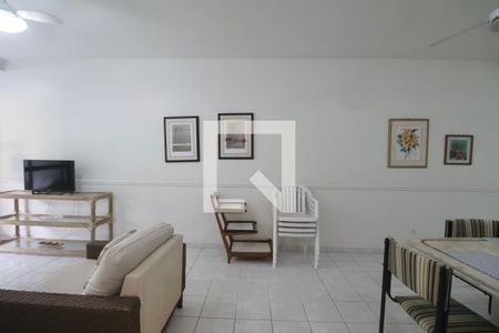 Sala de apartamento para alugar com 3 quartos, 100m² em Centro, Guarujá