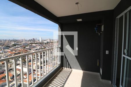 Varanda da Sala de apartamento à venda com 1 quarto, 31m² em Vila Santa Clara, São Paulo