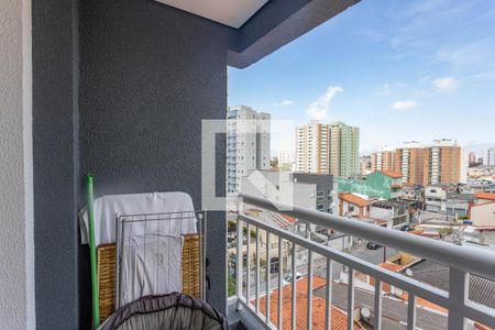 Varanda da sala de apartamento à venda com 2 quartos, 56m² em Centro, Diadema