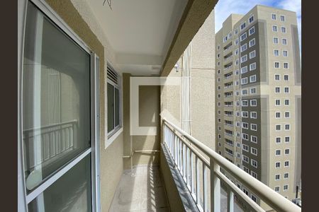 Varanda da Sala de apartamento à venda com 2 quartos, 45m² em Del Castilho, Rio de Janeiro