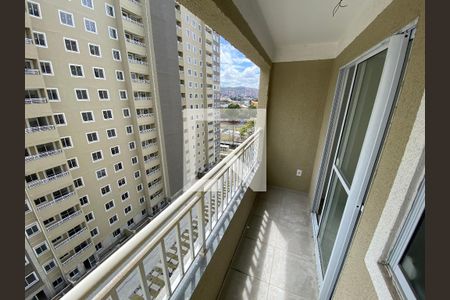 Varanda da Sala de apartamento à venda com 2 quartos, 45m² em Del Castilho, Rio de Janeiro