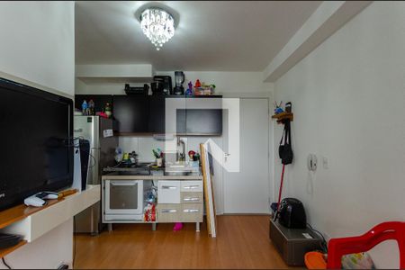 Sala de kitnet/studio à venda com 1 quarto, 26m² em Chácara Inglesa, São Paulo
