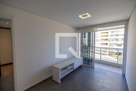 Sala 2 de apartamento para alugar com 1 quarto, 70m² em Empresarial 18 do Forte, Barueri