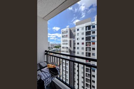 Varanda da Sala de apartamento à venda com 2 quartos, 42m² em Brás, São Paulo