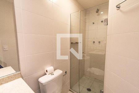 Banheiro de kitnet/studio para alugar com 1 quarto, 25m² em Vila Mariana, São Paulo