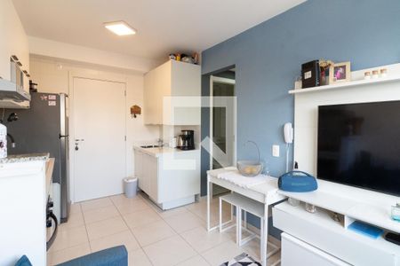 Sala/Cozinha de apartamento à venda com 2 quartos, 32m² em Jardim Celeste, São Paulo