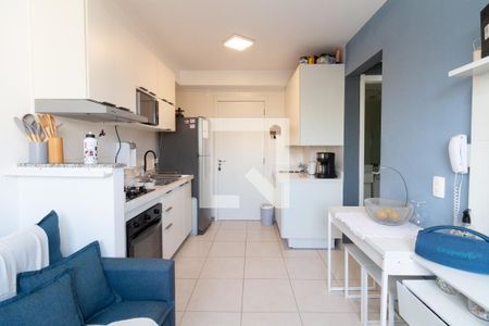 Sala/Cozinha de apartamento à venda com 2 quartos, 32m² em Jardim Celeste, São Paulo