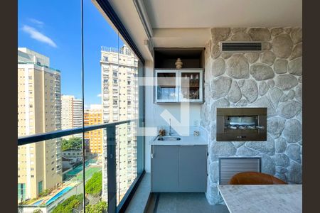 Varanda da Sala de apartamento à venda com 2 quartos, 67m² em Perdizes, São Paulo