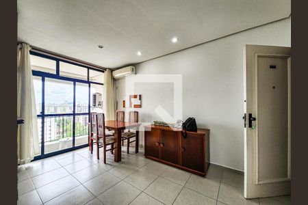 Sala de apartamento para alugar com 1 quarto, 97m² em Boqueirão, Santos