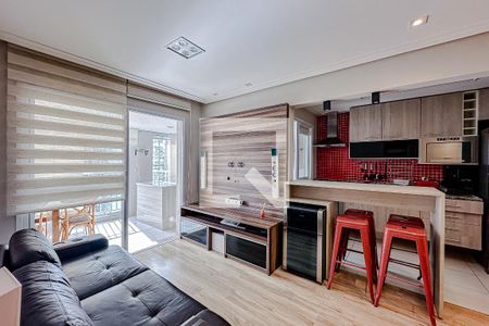 Sala de apartamento para alugar com 3 quartos, 93m² em Vila Regente Feijó, São Paulo