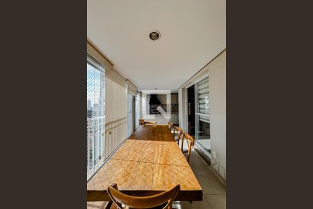 Varanda da Sala de apartamento para alugar com 3 quartos, 93m² em Vila Regente Feijó, São Paulo
