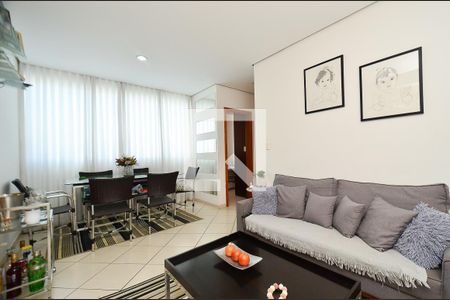 Sala de apartamento à venda com 2 quartos, 54m² em Dona Clara, Belo Horizonte