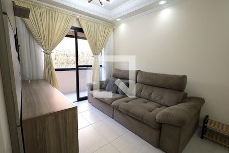 Sala de apartamento para alugar com 3 quartos, 70m² em Vila Valparaíso, Santo André