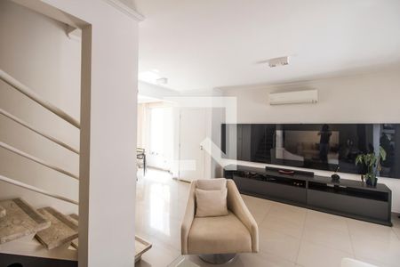 Sala de casa de condomínio à venda com 3 quartos, 164m² em Tamboré, Santana de Parnaíba