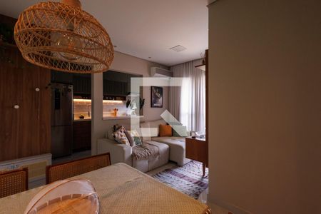 Sala de apartamento para alugar com 2 quartos, 55m² em Independência, Taubaté