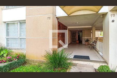 Entrada do prédio de apartamento à venda com 2 quartos, 73m² em Teresópolis, Porto Alegre