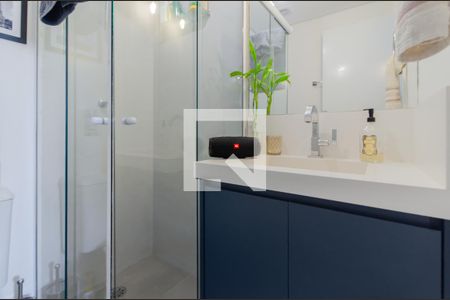 Banheiro de apartamento para alugar com 1 quarto, 37m² em Vila Monumento, São Paulo