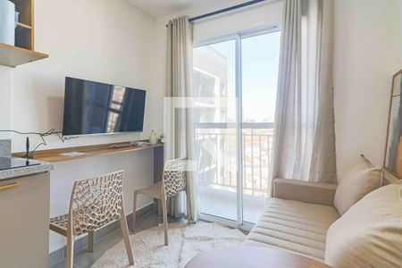 Sala/Cozinha de apartamento para alugar com 1 quarto, 28m² em Vila Butantã, São Paulo