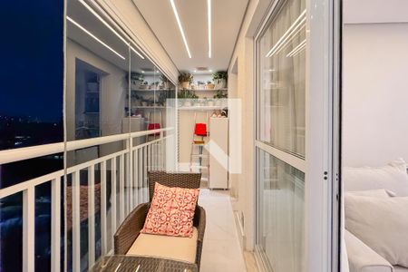 Varanda da Sala de apartamento à venda com 2 quartos, 55m² em Ipiranga, São Paulo