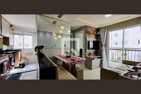 Sala de apartamento à venda com 2 quartos, 42m² em Parque Reboucas, São Paulo