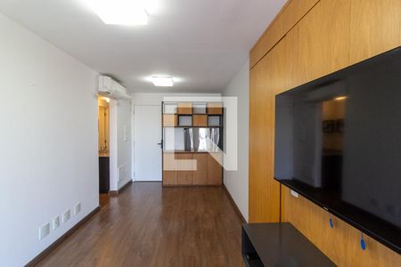 Sala de apartamento à venda com 1 quarto, 49m² em Campo Belo, São Paulo