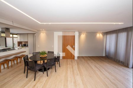 Sala de apartamento à venda com 4 quartos, 216m² em Sion, Belo Horizonte