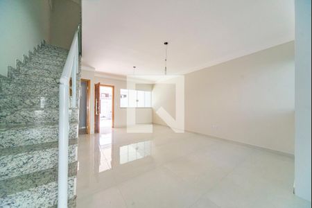 Sala de casa à venda com 3 quartos, 190m² em Vila Scarpelli, Santo André
