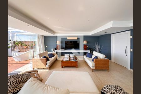 Sala de TV de apartamento para alugar com 4 quartos, 250m² em Canasvieiras, Florianópolis