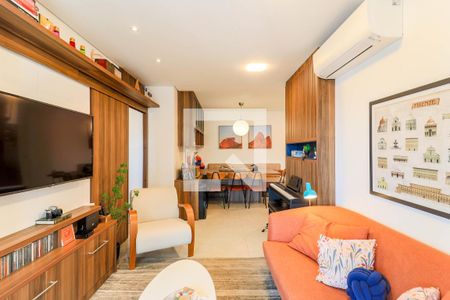 Sala de apartamento à venda com 3 quartos, 103m² em Jardim das Acacias, São Paulo