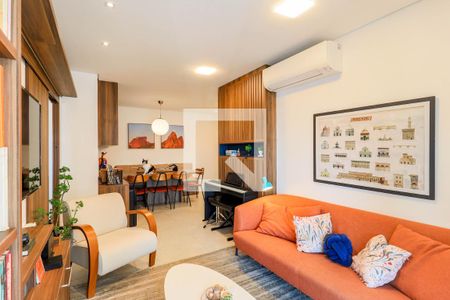 Sala de apartamento à venda com 3 quartos, 103m² em Jardim das Acacias, São Paulo