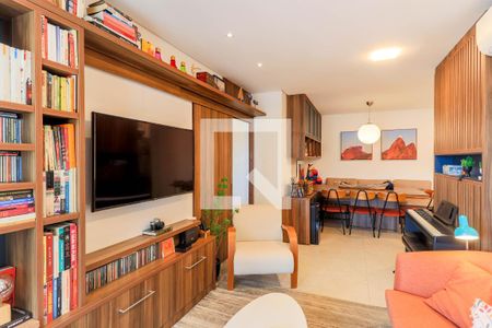 Sala de apartamento à venda com 3 quartos, 103m² em Jardim das Acacias, São Paulo