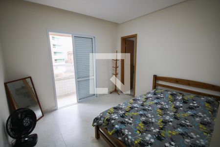 Suíte de apartamento para alugar com 2 quartos, 70m² em Vila Caiçara, Praia Grande