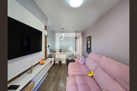 Sala  de apartamento à venda com 2 quartos, 63m² em Jardim Testae, Guarulhos