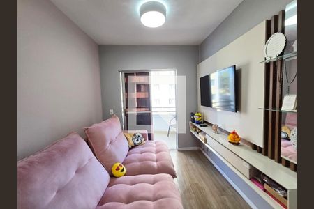 Sala  de apartamento à venda com 2 quartos, 63m² em Jardim Testae, Guarulhos