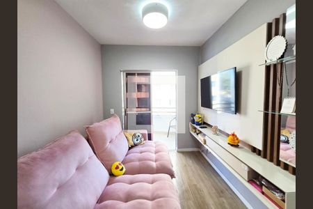 Sala  de apartamento à venda com 2 quartos, 63m² em Jardim Testae, Guarulhos