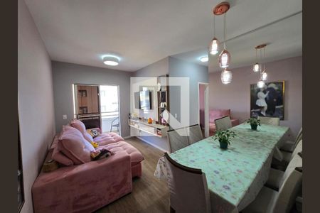 Sala  de apartamento à venda com 2 quartos, 63m² em Jardim Testae, Guarulhos