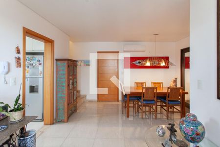 Sala 1 de apartamento à venda com 4 quartos, 180m² em Dona Clara, Belo Horizonte