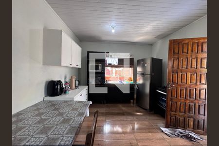 Sala/Cozinha de casa à venda com 2 quartos, 90m² em Santos Dumont, São Leopoldo