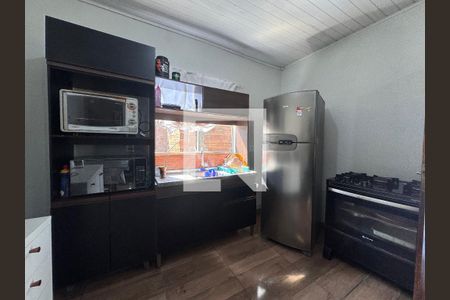 Sala/Cozinha de casa à venda com 2 quartos, 90m² em Santos Dumont, São Leopoldo