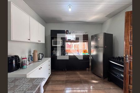 Sala/Cozinha de casa à venda com 2 quartos, 90m² em Santos Dumont, São Leopoldo