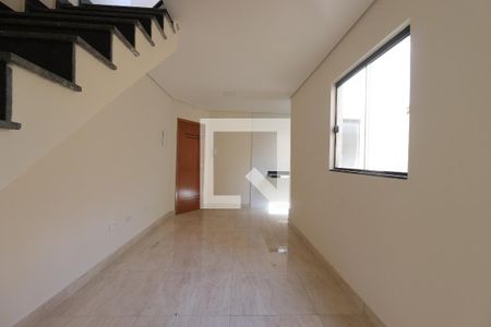 Sala de apartamento à venda com 2 quartos, 90m² em Vila Humaita, Santo André
