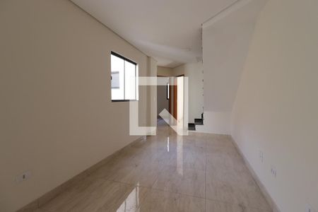 Sala de apartamento à venda com 2 quartos, 90m² em Vila Humaita, Santo André
